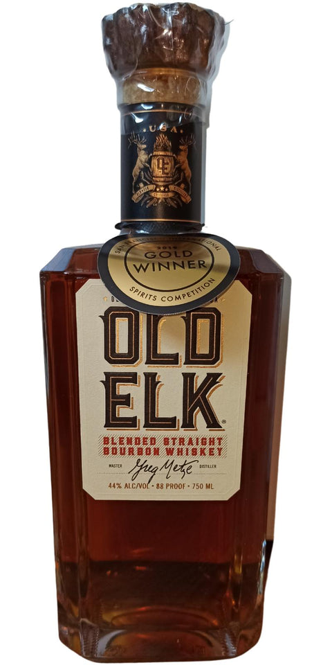 OLD ELK BLENDED STRAIGHT WHISKEY