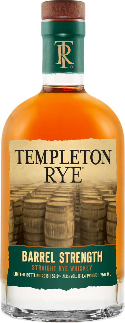 TEMPLETON RYE BARREL STRENGTH 114.6@
