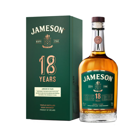 Jameson 18 Year 92 Proof Irish Whiskey