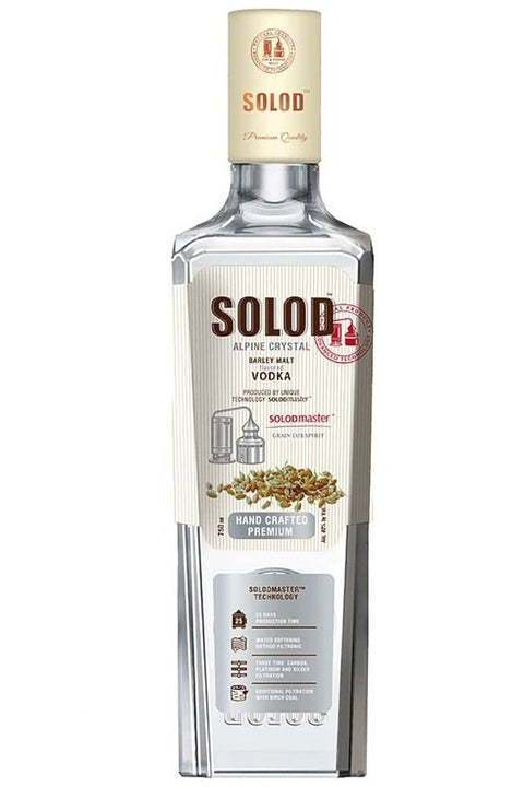 Solod Hand Crafted Premimum Vodka