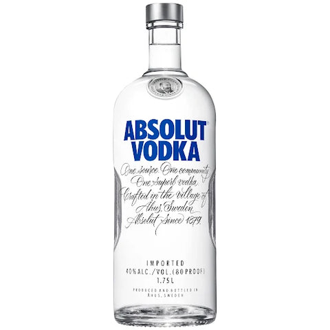 Absolut Blue Vodka 1.75 L