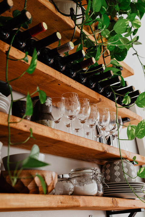 wine-shelves