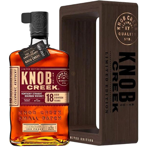 Knob Creek Year 100 Proof Kentucky Straight Bourbon Limit 1 Per Customer
