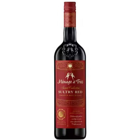 Menage A Trois Sweet Collection Sultry Smooth Red Blend