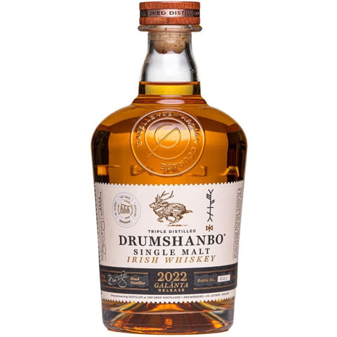 Drumshanbo Galanta Release Single Malt Irish Whiskey Limit Per Customer