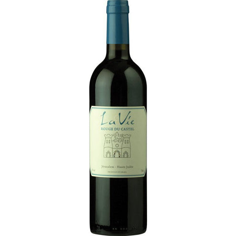 La Vie Rouge Du Castel Red Blend Vegan Kosher Jerusalem Israel