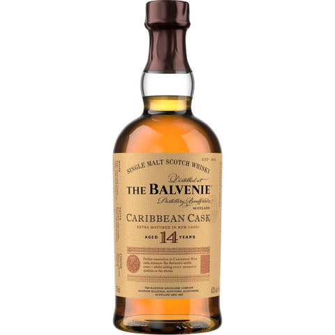 Balvenie 14 Year Caribbean Cask Single Malt Scotch Whisky