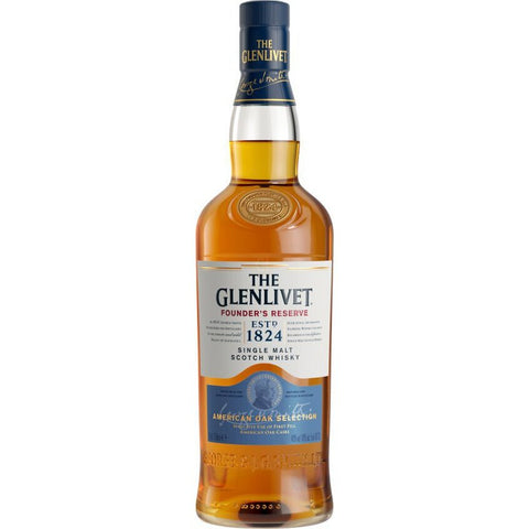 The Glenlivet Single Malt Scotch Whisky Founder's Reserve