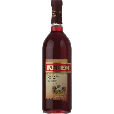 Kedem Premium Wines Cream Red Concord