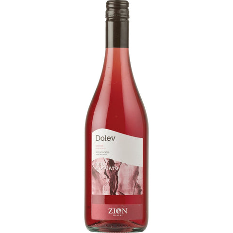 Zion Dolev Red Moscato Mevushal
