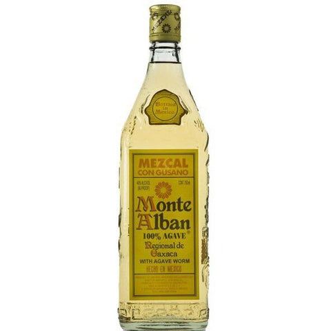 Monte Alban Mezcal Con Gusano