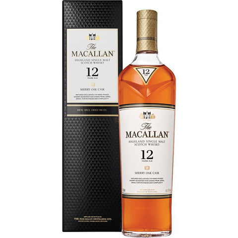 The Macallan Sherry Oak 12 Years Old Single Malt Scotch Whisky