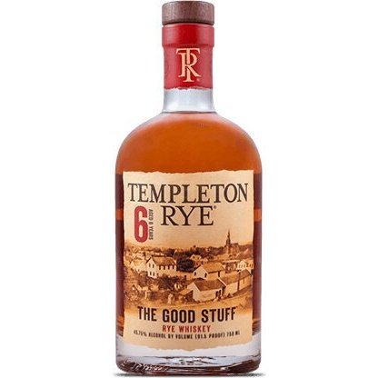 Templeton 6 Year Rye Whiskey