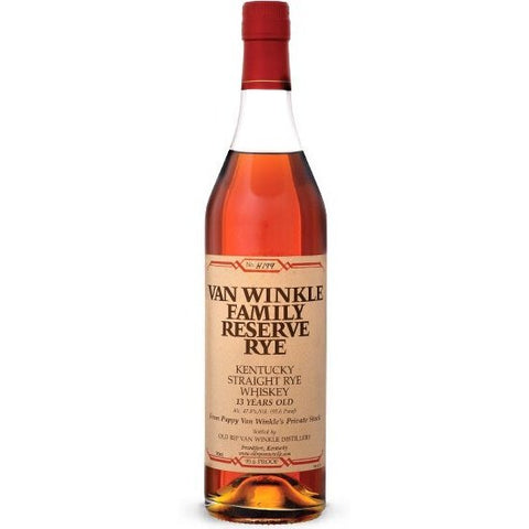 Pappy Van Winkle 13 Years Old Family Reserve Rye