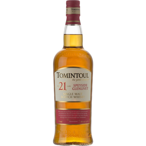 Tomintoul Scotch Single Malt 21 Year