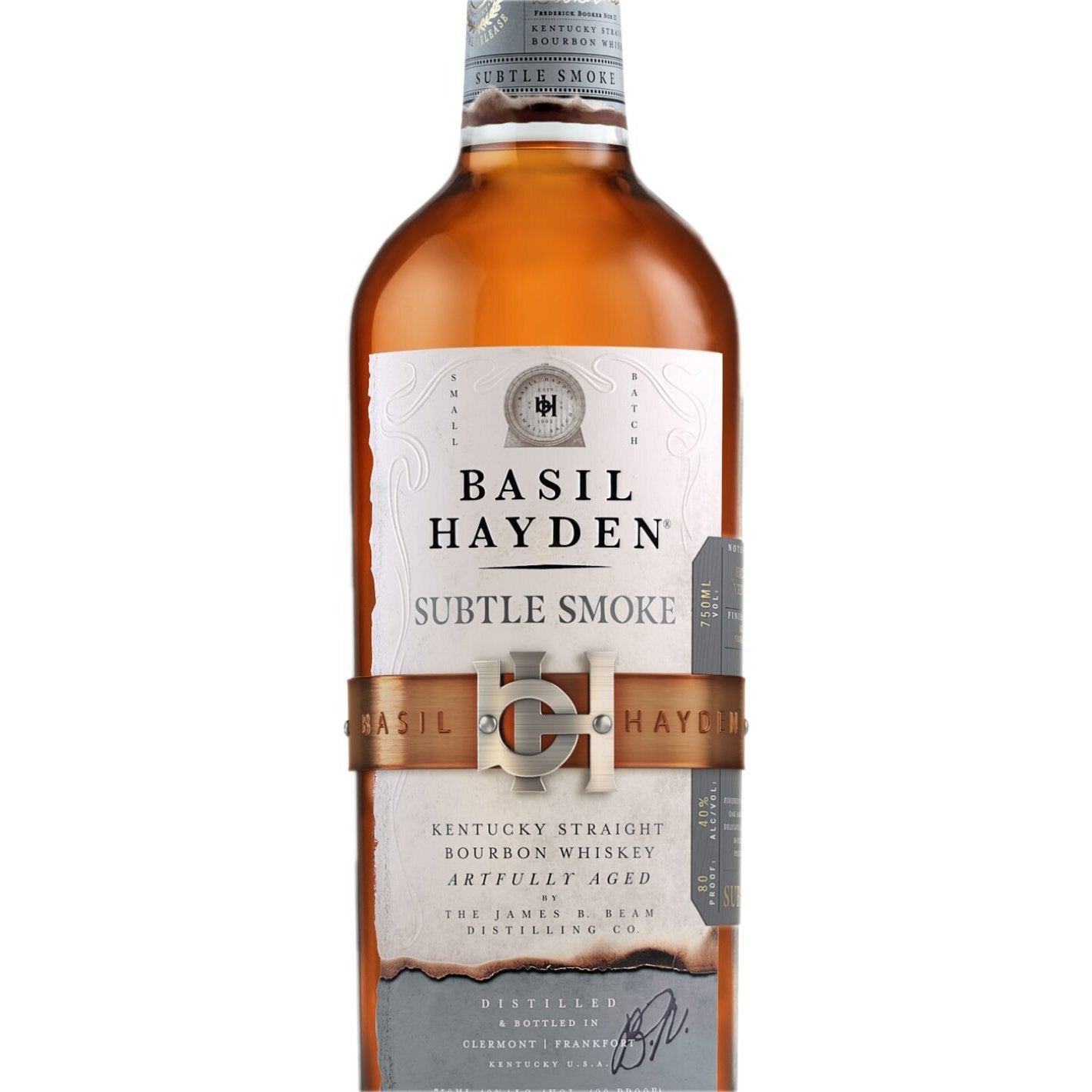 Basil Hayden Subtle Smoke Artfully Aged Straight Bourbon Five