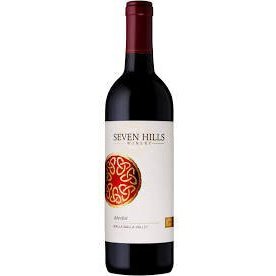 Seven Hills Merlot Walla Walla Val Vtg Red