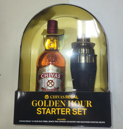 Chivas Regal 12 Year Scotch Whisky gift set