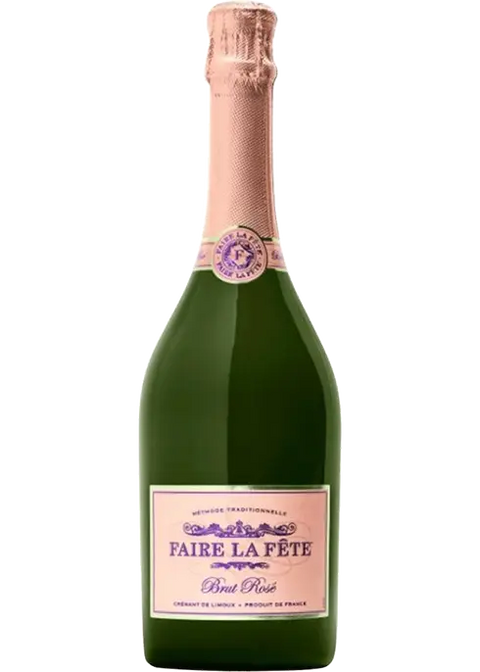 Faire La Fete Cremant De Limoux Brut Rose