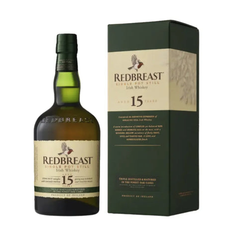 Redbreast 15 Year Old Irish Whiskey 750mL