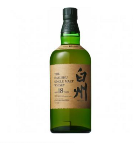 Suntory Hakushu Distillery 18 Year Single Malt Japanese Whisky (750ml)