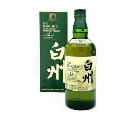 Suntory Hakushu Distillery 12 Year 100th Anniversary Single Malt Whisky (750ml)