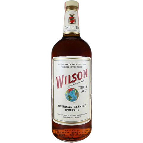 Wilson American Blended Whiskey