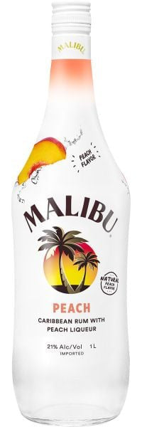 Malibu Peach Flavored Rum