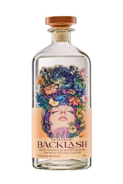 MADAME BACKLASH BLOOD ORANGE GIN