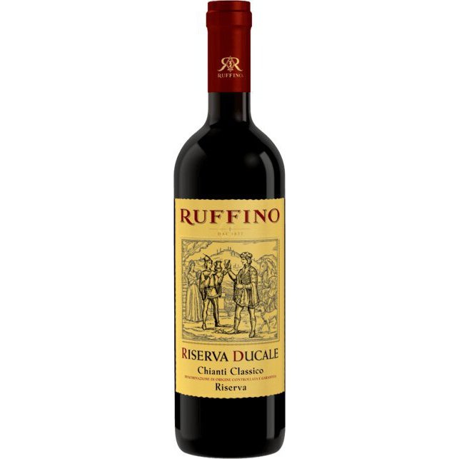 Ruffino Riserva Ducale Tan Label Chianti Classico – Five Towns Wine ...