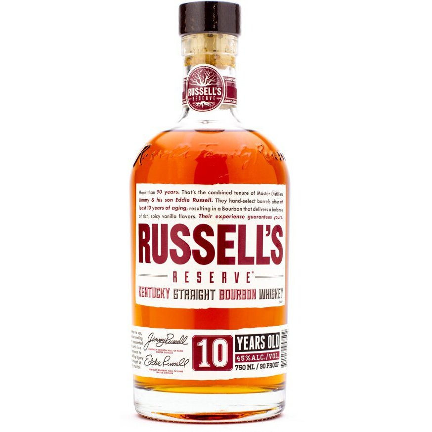 Russell's Reserve 10 Year Bourbon – Five Towns Wine & Liquor