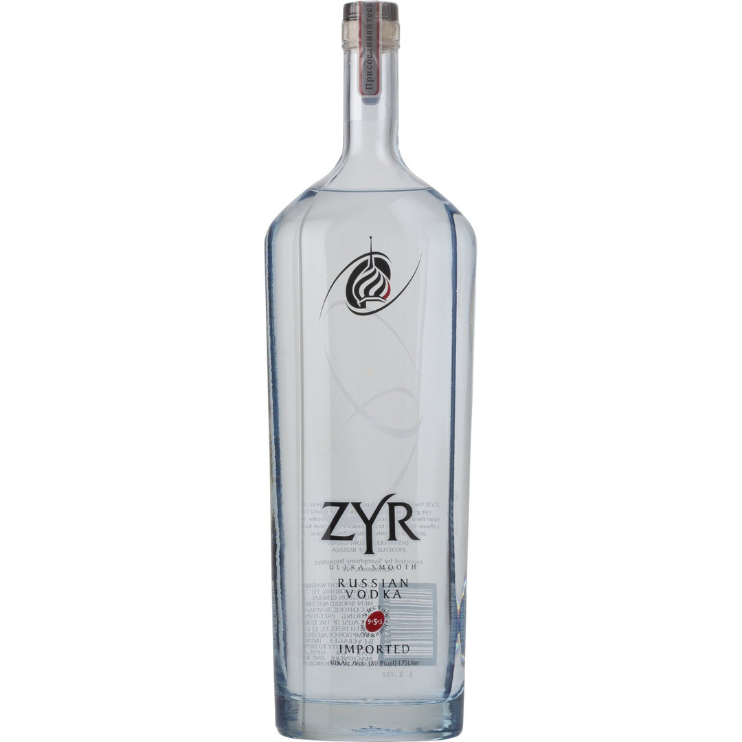Zyr Ultra Smooth Vodka – Five Towns Wine & Liquor