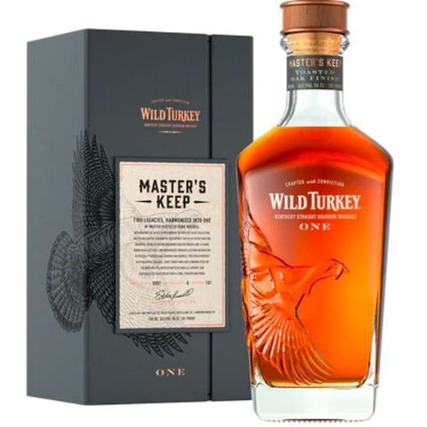 Wild Turkey Master's Keep One Kentucky Bourbon Bottle Batch No:0001 Rickhouse:G