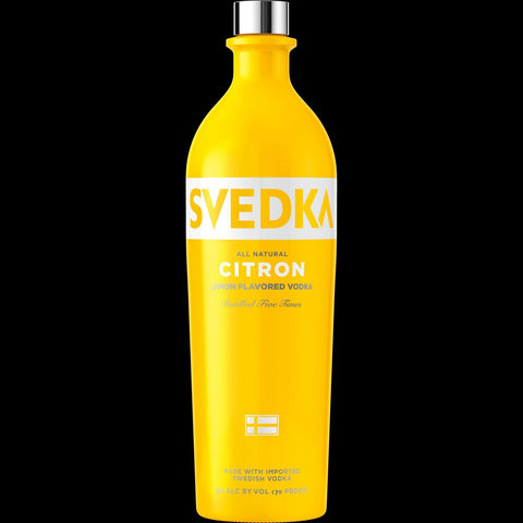 SVEDKA Citron Lemon Lime Flavored Vodka