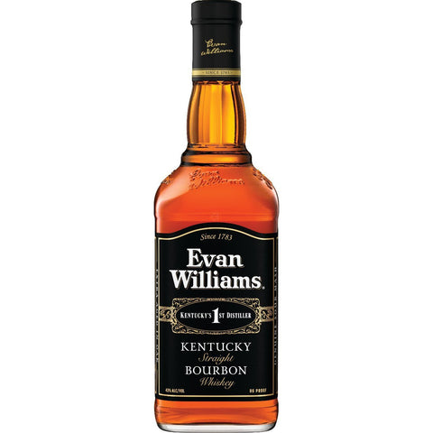 Evan Williams Black Label Bourbon Glass