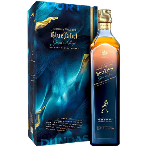 Johnnie Walker Blue Label Ghost And Rare Port Dundas Scotch Scotland