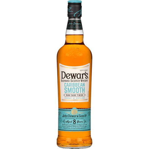Dewars 8 Year Caribbean Smooth Rum Cask Finish Blended Scotch Whisky