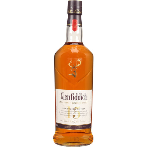 Glenfiddich 15 Year Old Solera Single Malt Scotch Whisky