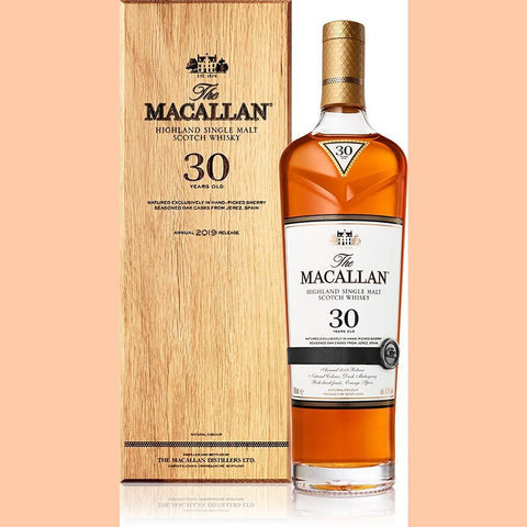 The Macallan 30 Year Old Sherry Oak Highland Single Malt Scotch Whisky