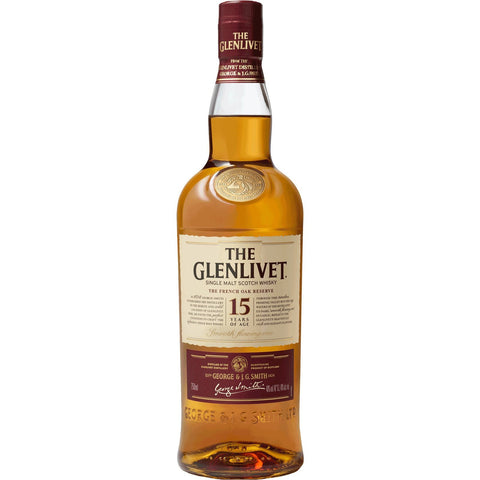 The Glenlivet Single Malt Scotch Whisky 15 Year