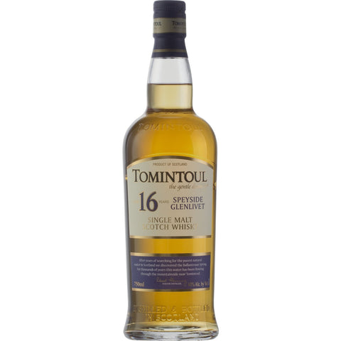 Tomintoul 16 Year Old Speyside Single Malt GIFT SET