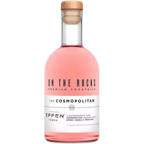 On The Rocks Premium Cocktails The Cosmopolitan Crafted With Effen Vodka