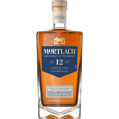 Mortlach Single Malt Scotch Whisky 12 Year The Wee Witchie Bottle