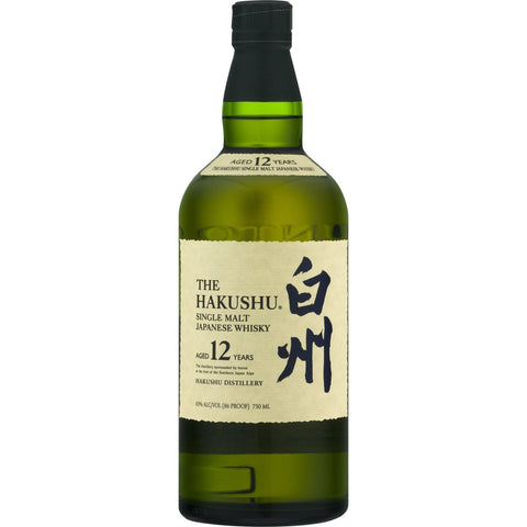 Hakushu 12 Year Single Malt Japanese Whisky