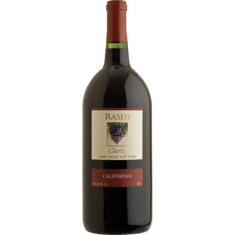 Rashi Vineyards Claret Semi Sweet Red Wine California Nv